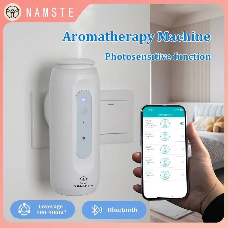 Home Office Gadgets - NAMASTE Taşınabilir Akıllı Difüzör 300m3 Bluetooth
