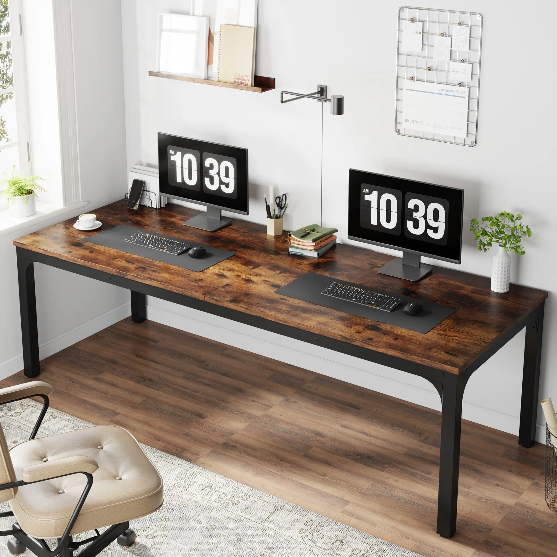 Home Office Ikea - Tribesigns 78,7 İnç Ekstra Uzun Bilgisayar