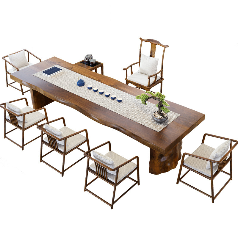 Home Office Guest Room - Yeni Çin masif ahşap çay masası