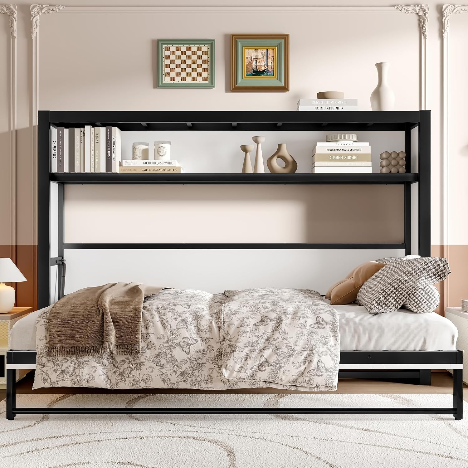 İkiz Murphy Yatak Duvara Monte - Home Office Guest Room incelemesi ve fiyatı