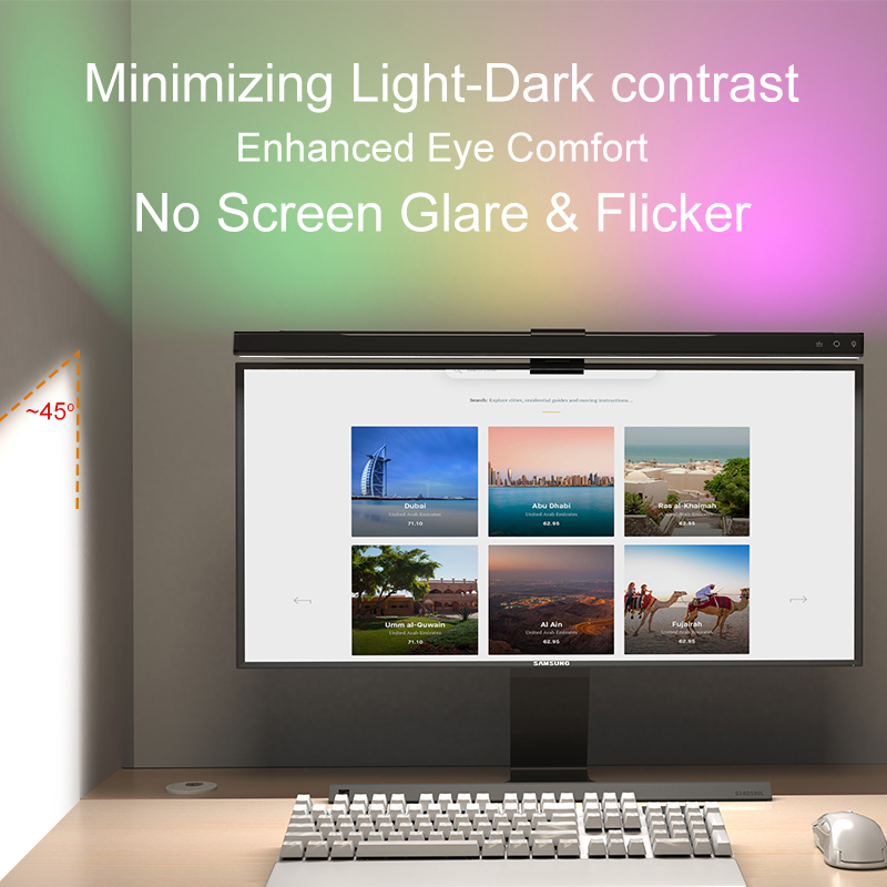 RGB Işık 60/80 cm Oyun Atmosfe - Home Office Gadgets incelemesi ve fiyatı