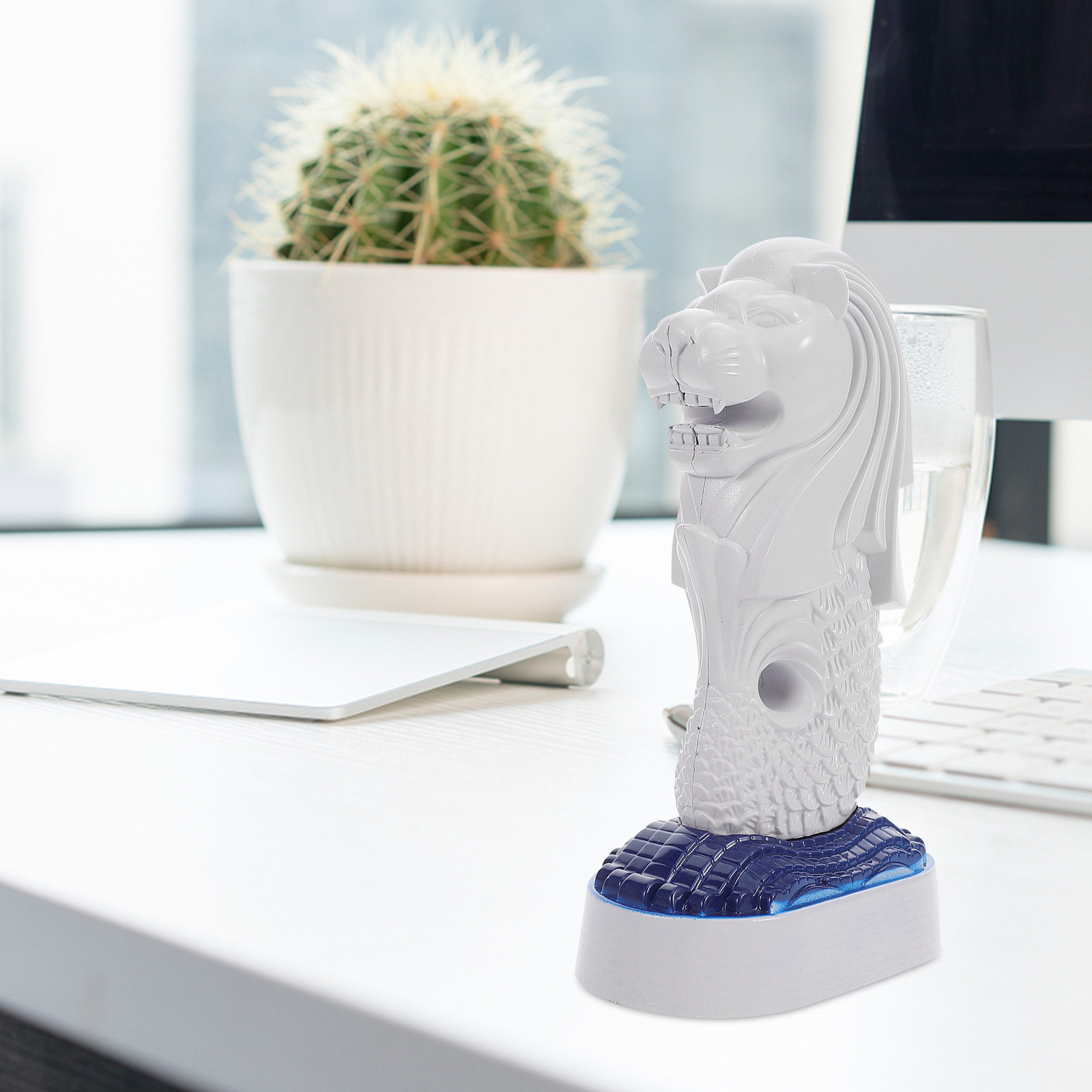 Singapur Merlion Masaüstü Heyk - Home Office Singapore incelemesi ve fiyatı