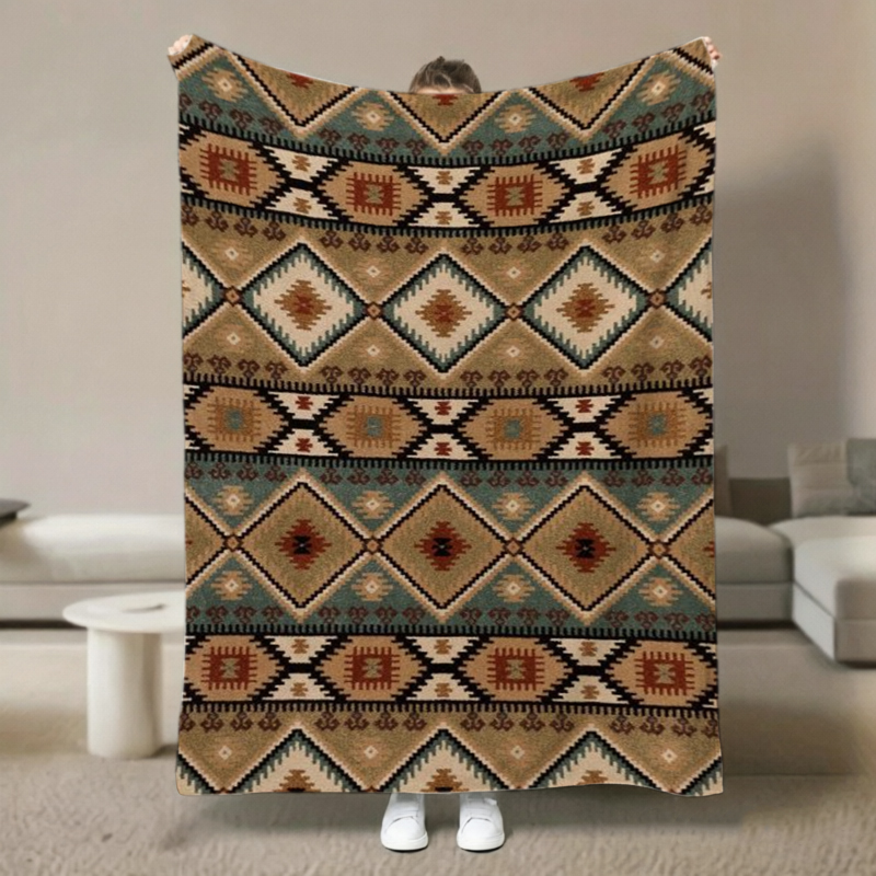Navajo Tarzı Elmas Desenli Bat - Home Office Guest Room incelemesi ve fiyatı