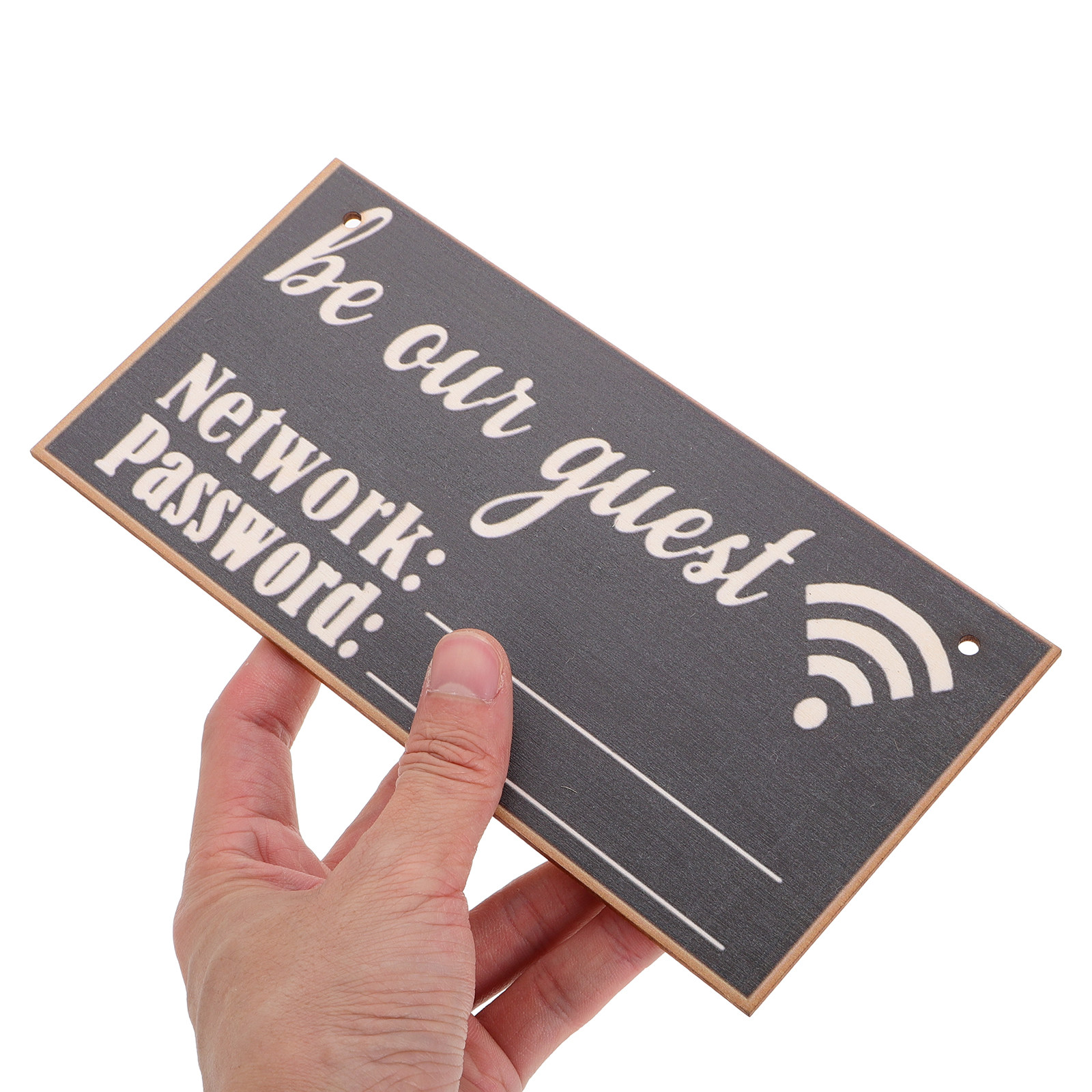 2 Adet Ahşap WiFi Şifre Levhas - Home Office Guest Room incelemesi ve fiyatı